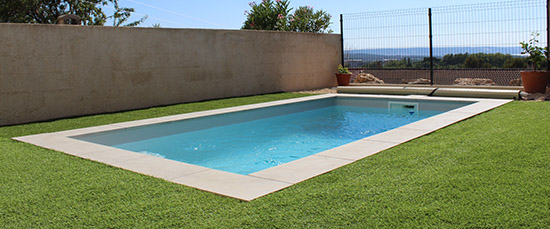 Mini piscine coque 10m2